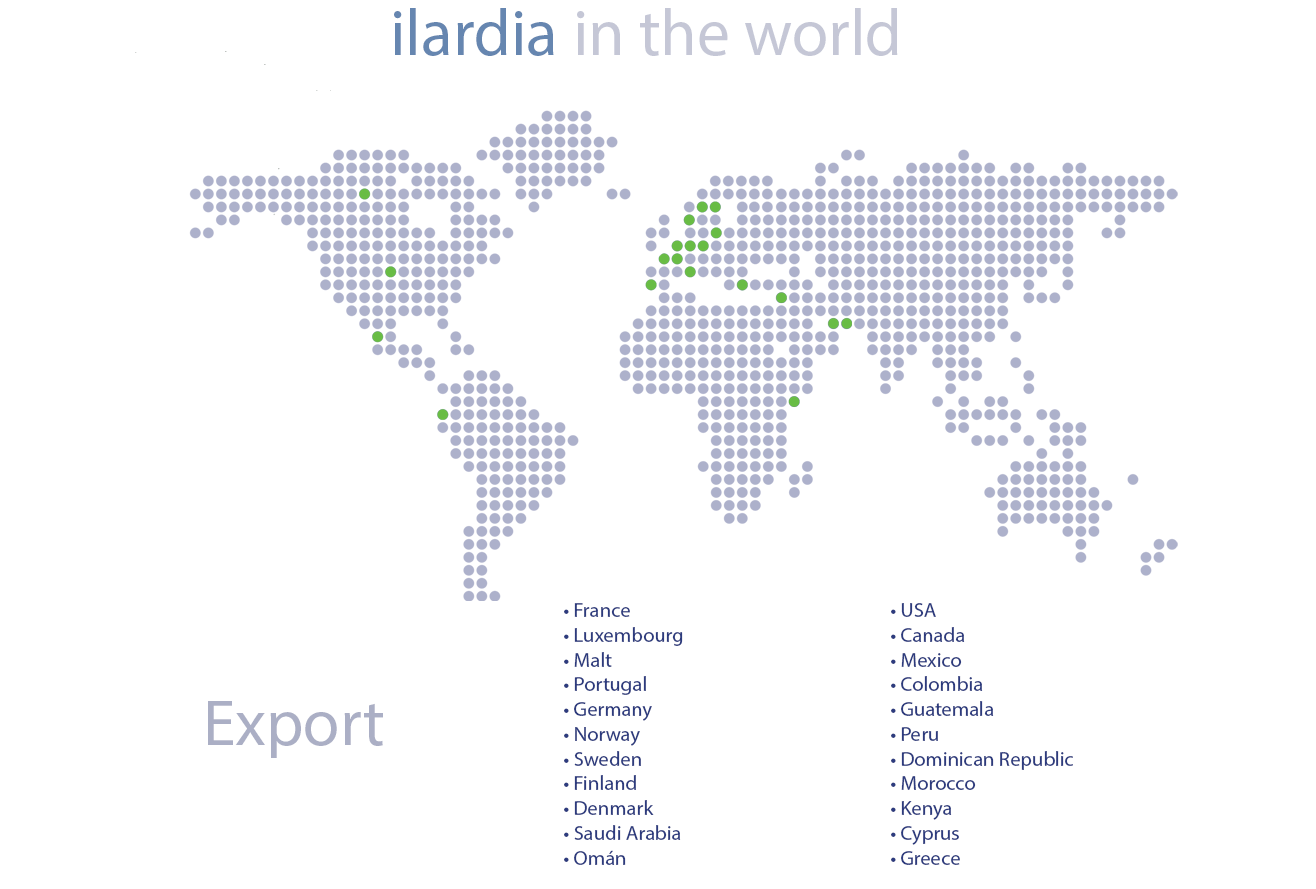 Ilardia in the world